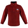 Fleece Pullover (Sizes 12 & 14) - harbour red
